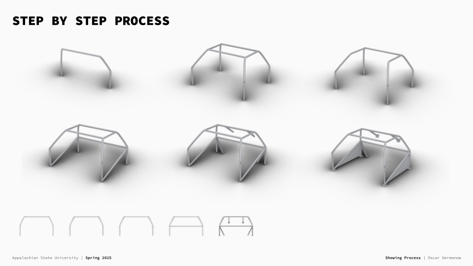 Early CADD Work presentation board 1